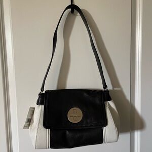 NWT Kate Spade Sophia with flap cream/choc
